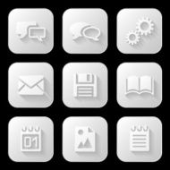 web icons set N4