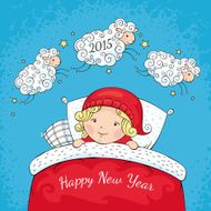 New Year Greeting Card N12