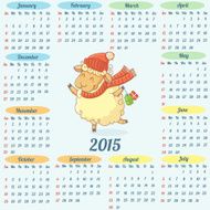 European Calendar 2015 year N3