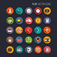 Flat Vector Icons