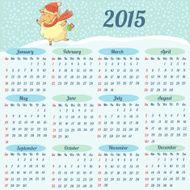 European Calendar 2015 year N5