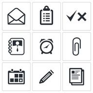 office icons set N19