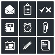 office icons set N20