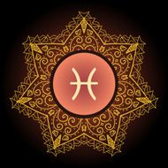zodiac sign The Fish (pisces N2