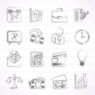 Business and Office icons N10