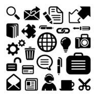 Website icons set great for any use Vector EPS10 N4