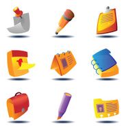 Icons for papers and notes