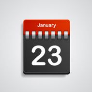 Vector calendar icon N13