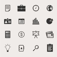 Business Icon Set N33