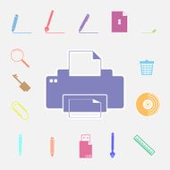 Office icon set N15