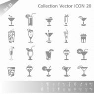 Collection icons Gray Set 33