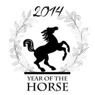 horse silhouette emblem