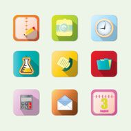 flat web icons