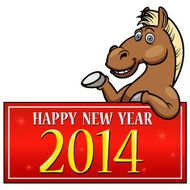 Cartoon Horse N29