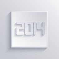 Vector light square icon Eps 10