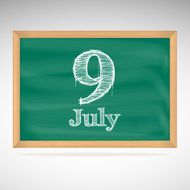 July 9 day calendar school board date