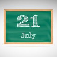 July 21 day calendar school board date