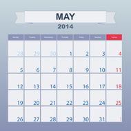 Calendar to schedule monthly March 2014