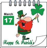 St Patrick&#039;s Day Calendar N2