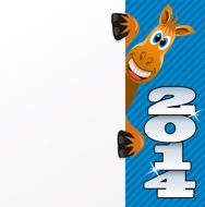 vector new year horse N2