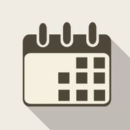 Calendar organizer web icon N6
