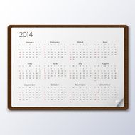 Calendar 2014 N119