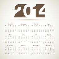Calendar 2014 N121