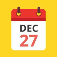Vector calendar icon N17