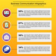 Business infographic flat design N5