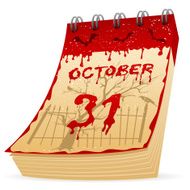 Halloween Calendar N14
