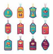 Chinese New Year tag flat banner background set eps10 N72