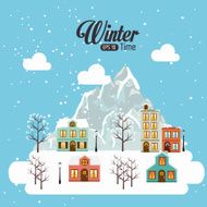 Winter design vector illustration N16