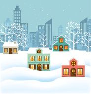 Winter design vector illustration N18