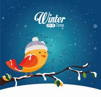 Winter design vector illustration N21