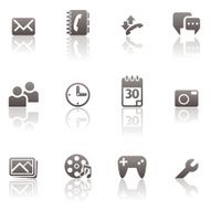 Basic Cell Phone Icon Set