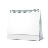 standing blank calendar N13