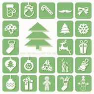 Christmas icons set N54