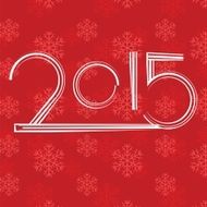 red new year background