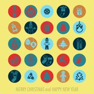 Christmas icons set N57