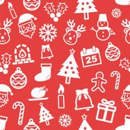 Christmas seamless pattern N2