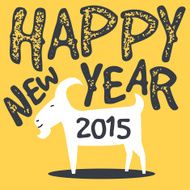 happy goat chinese new year 2015 N2