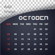 Calendar Design - October N3