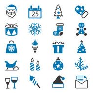 Christmas icons set N62