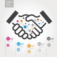 Graphic Info Elements - Handshake