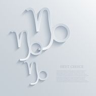 vector modern signs of the zodiac background N11