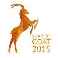 Goat New Year 2015 Sign