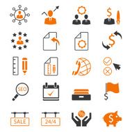 Business icons set N21