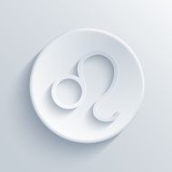 vector modern signs of the zodiac Circle icon N9
