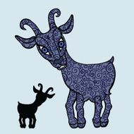 Goat 2015 Symbol of the new year N3