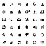 Web icon set N4